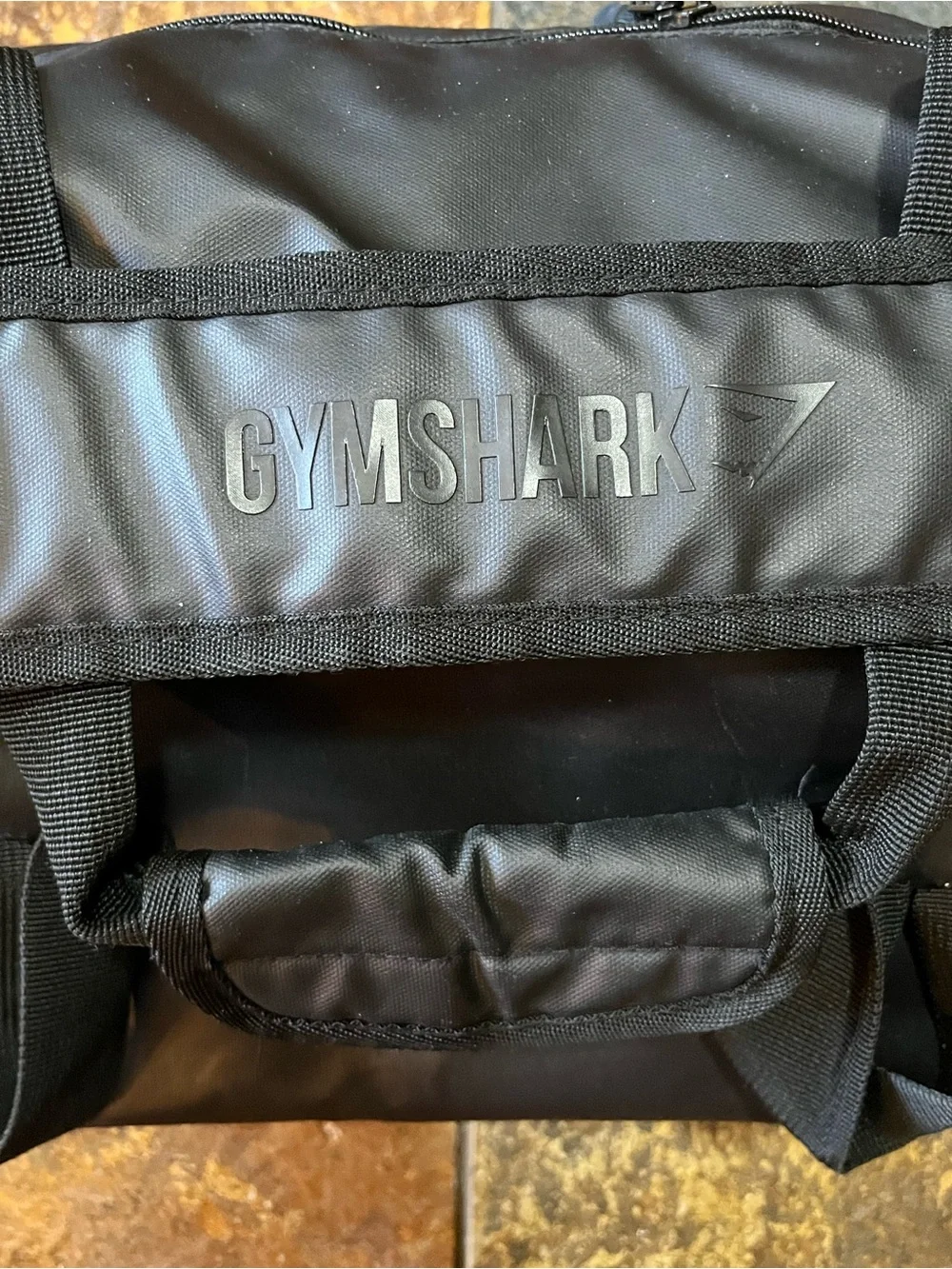 Gymshark Black Men's Duffel Bag - Streamlined Carry